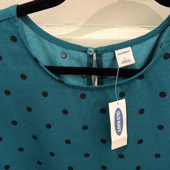 Old Navy Polka Dot Dress Size L - Picture 3 of 6